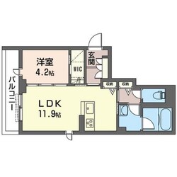 シャーメゾン　ド　マニーの物件間取画像